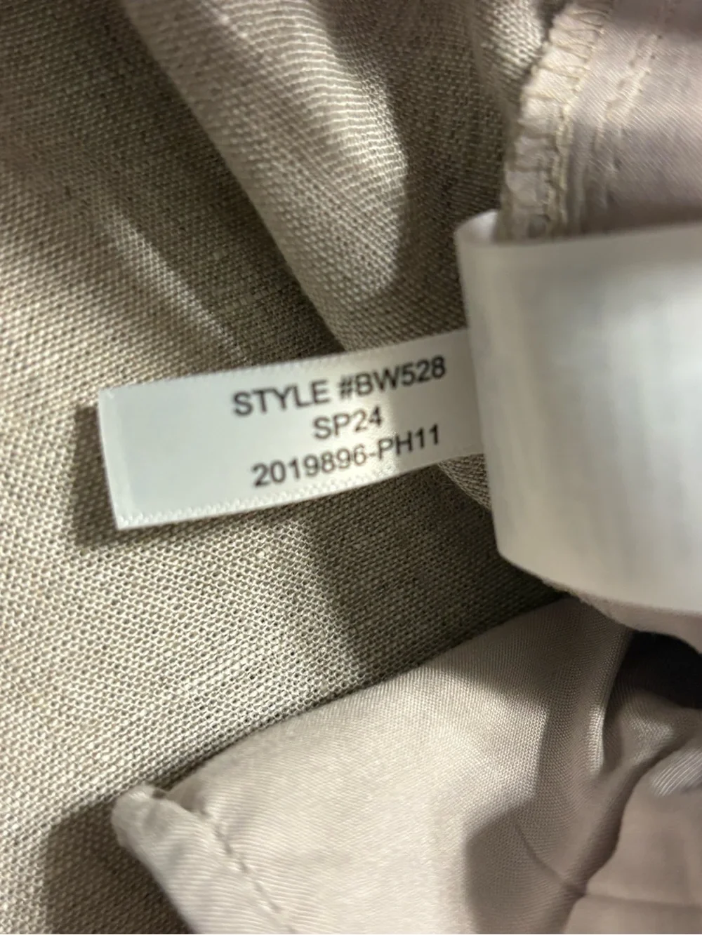 J. Crew Wide Leg Essential Pant in Linen Size 12 Tan Workwear Office Summer NWT